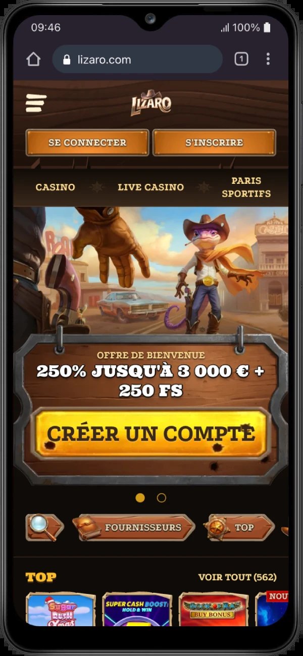 Lizaro online casino - Step 1: Hit the Jackpot with the Lizaro Casino Login